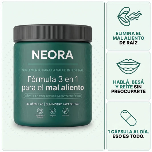 Fórmula 3 en 1 para el mal aliento (intestino · boca · hígado)