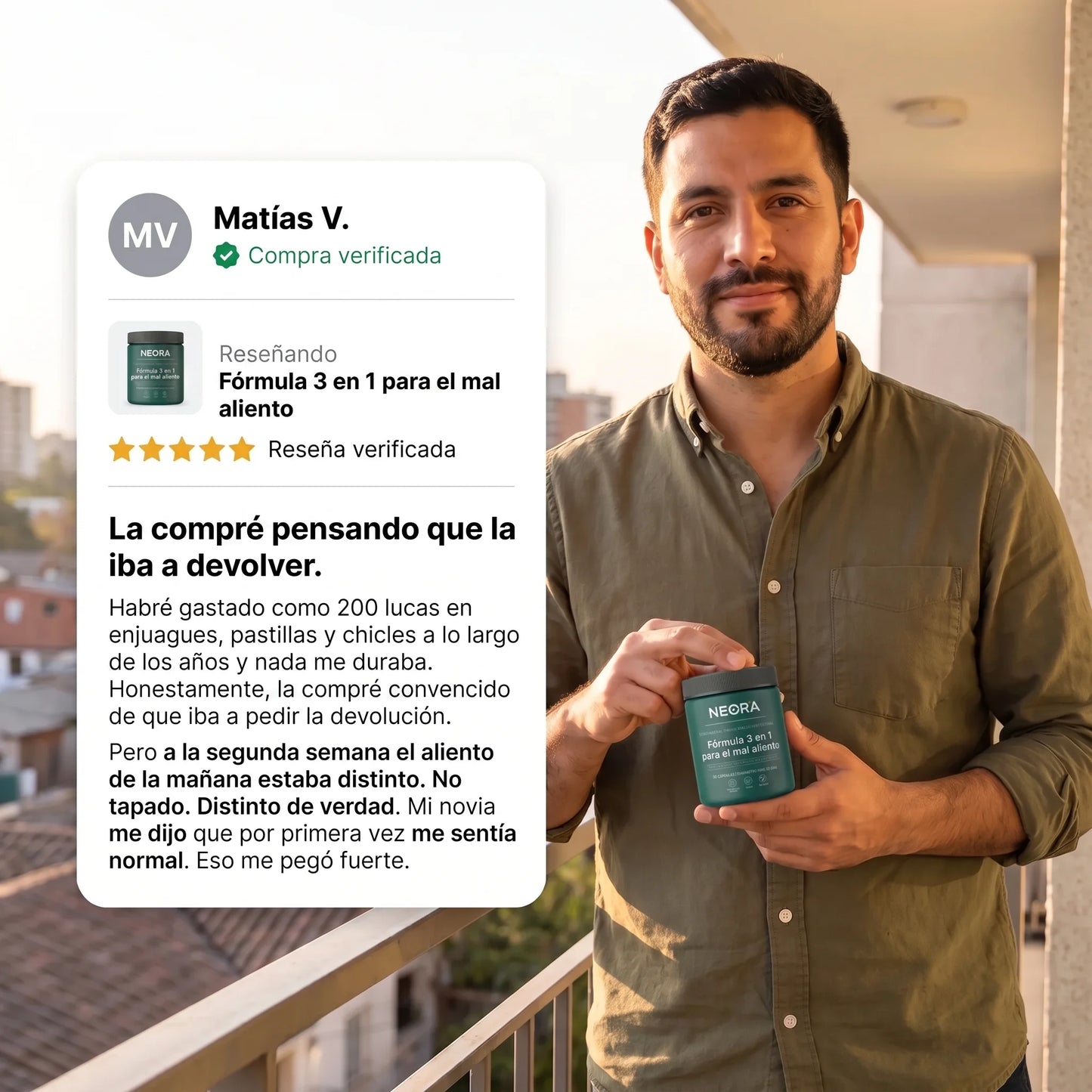 Fórmula 3 en 1 para el mal aliento (intestino · boca · hígado)